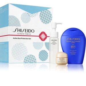 Shiseido Ultimate Sun Active Sun Protection Set NIB